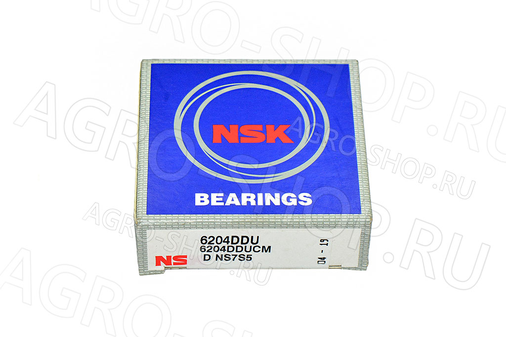 Подшипник 6204-2RS / 180204 (20х47х14) (NSK) 