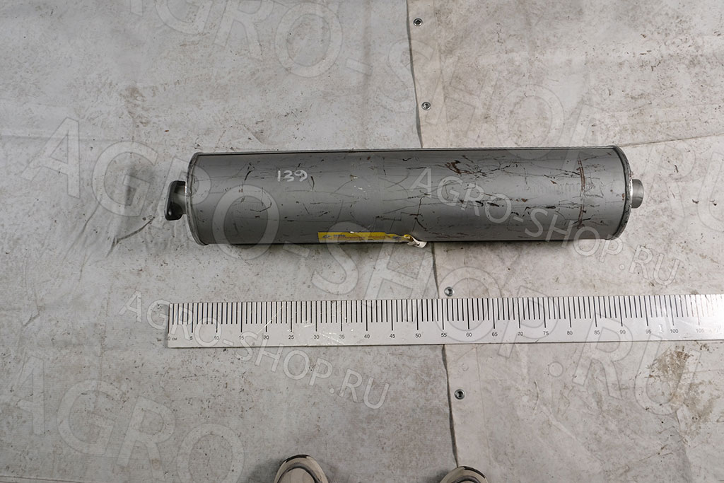Глушитель АК3309-1201010 с фланцем ГАЗ-3309, Д-245 Евро-3 