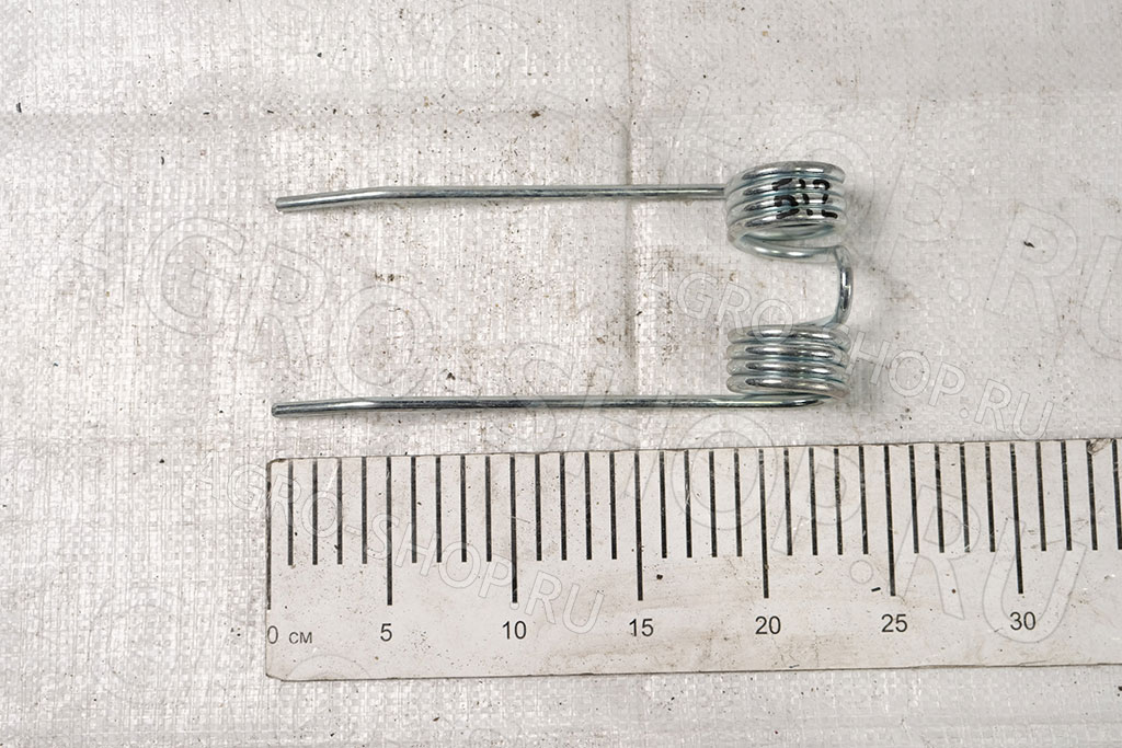 Зуб ПБ 16.01.607А пружинный оцинкованный гнутый ПР-150М Унисибмаш