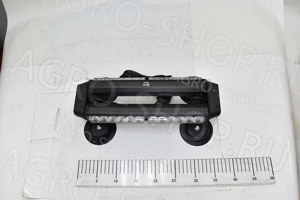 Маяк-стробоскоп АЕ30W-2EPS-4S-M (310мм) 4-х ст, 30Вт, 2+2+2 бл. Epistar диод. 12В/24В  АвтоЭлектрика