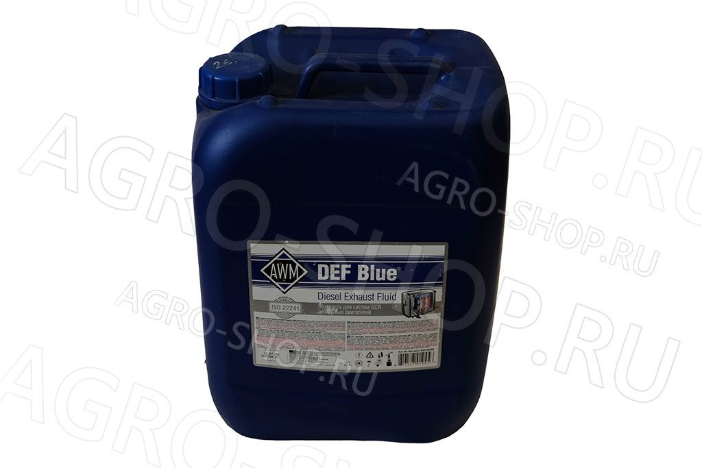 Водный раствор мочевины AWM DEF BLUE (для систем SCR дизельных двигателей) 20л Тосол-Синтез