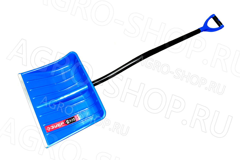 Лопата снеговая с металлическим черенком и V-ручкой 550мм АРКТИКА (39918)  ЗУБР