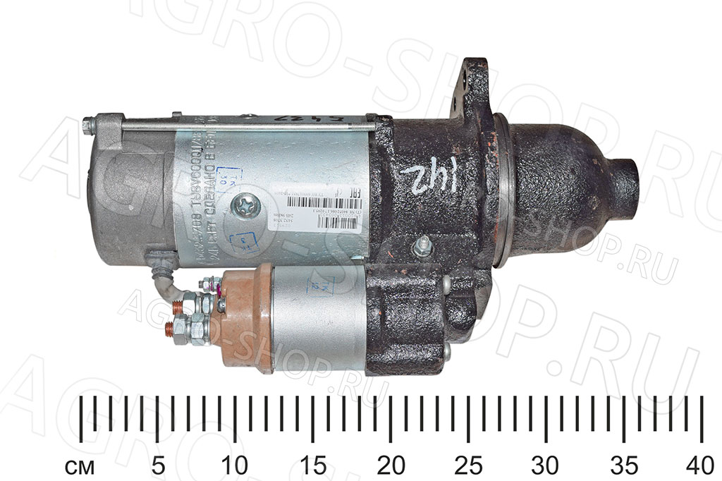 Стартер 5432.3708 редукторный 10зуб, 9кВт 24В ЯМЗ Евро-3 БАТЭ