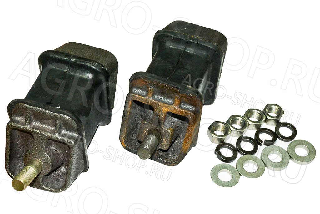 Подушки 3306-1001800 двигателя в сборе (2шт) ГАЗ-3309,ГАЗ-3302,Валдай, Евро-3 