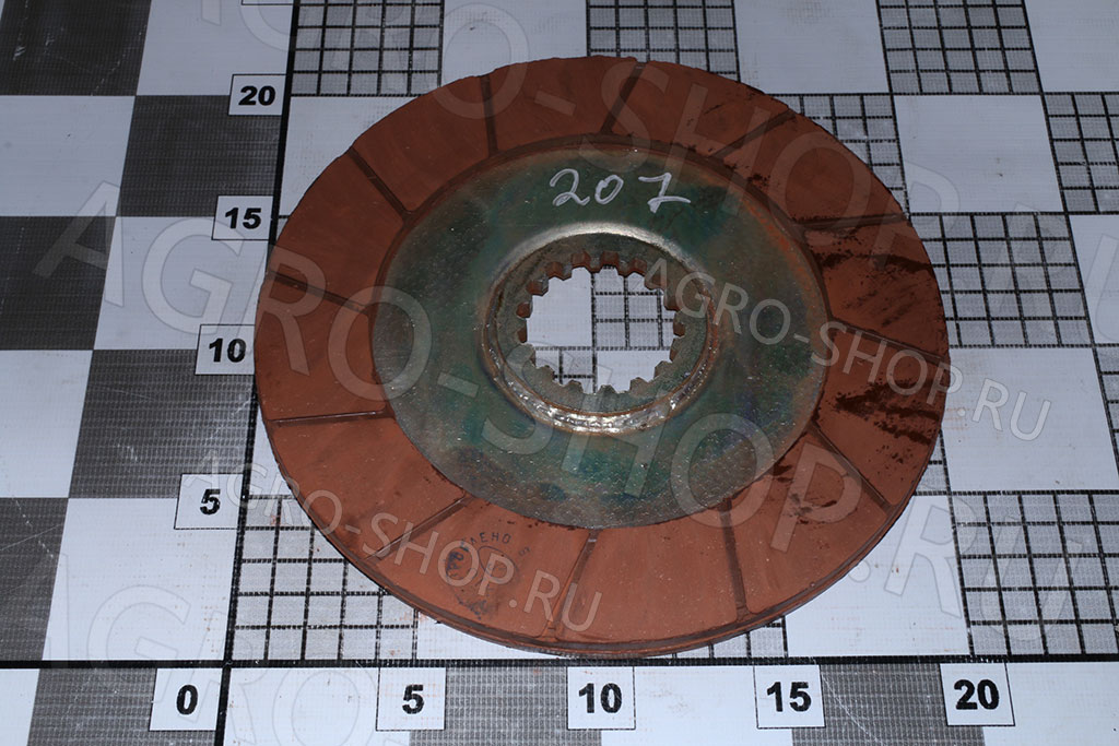 Диск 85-3502040-02 тормозной с накладками 205 мм. МТЗ-1221 (У)