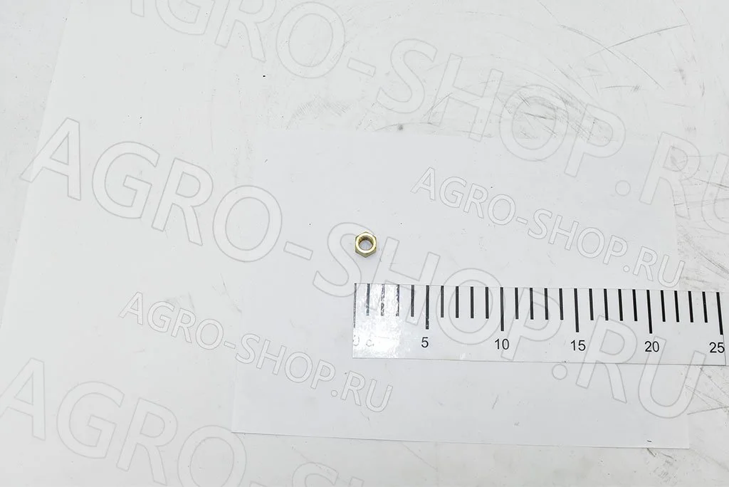 Гайка 66-1008035(362068-14) коллектора М10х1 высокая (латунь) ГАЗ-53,3307,24 