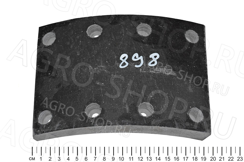 Накладка 5511-3501105 тормозная (сверленая) КАМ 