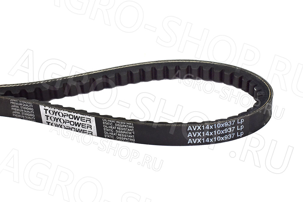 Ремень 14х10-937 / ВХ-943 ЗУБЧАТЫЙ К-700, МАЗ, ЯМЗ-236, 238, 238НД (TOYOPOWER) 