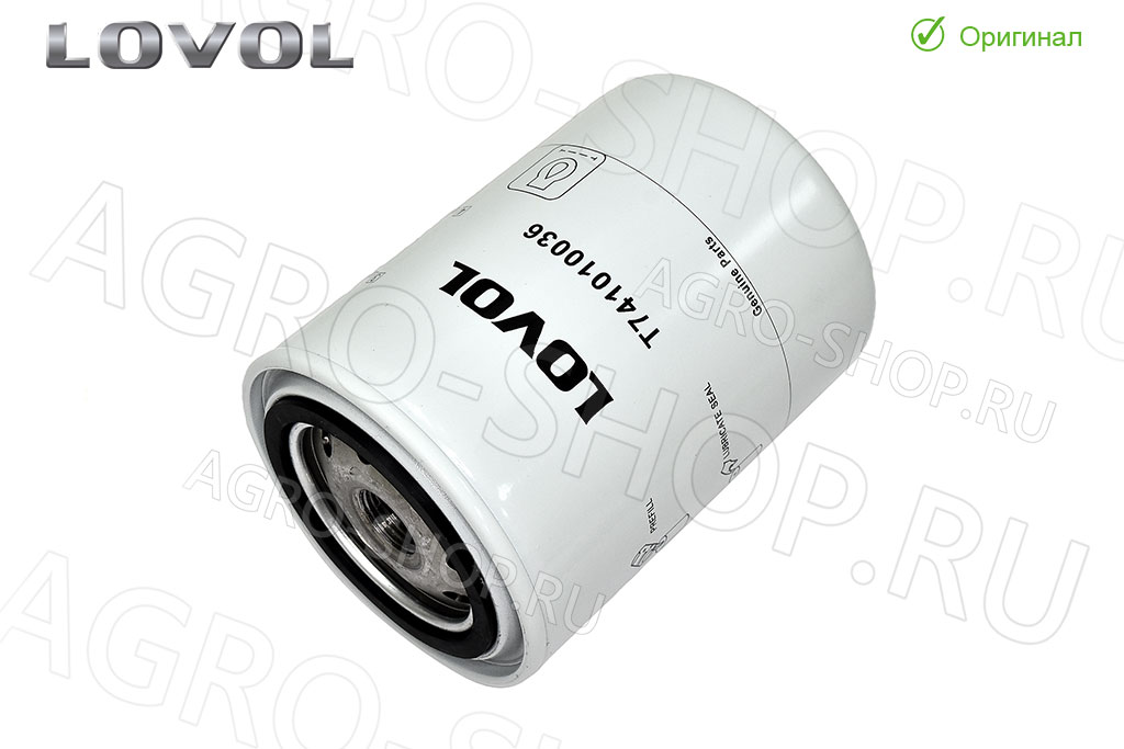 Фильтр масляный T741010036  LOVOL TD904,TD1304 