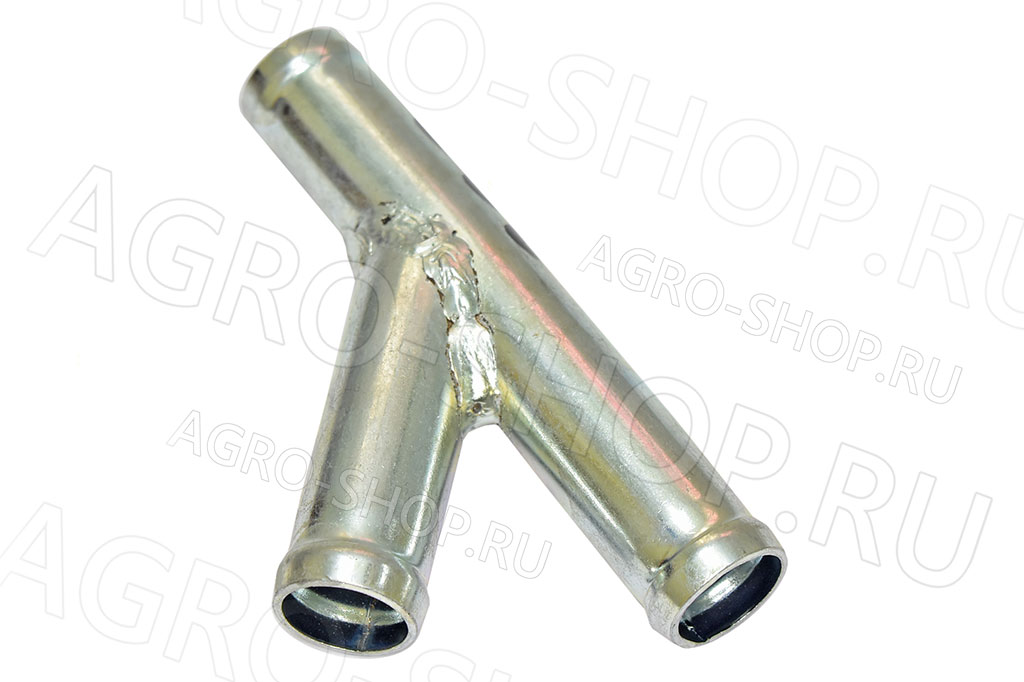 Тройник 45гр. D(мм)=18*18*18  металл "У"