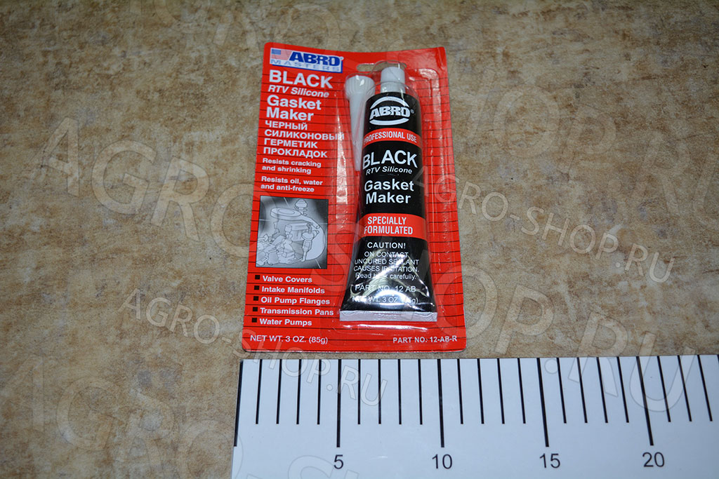 Герметик черный 85гр ABRO