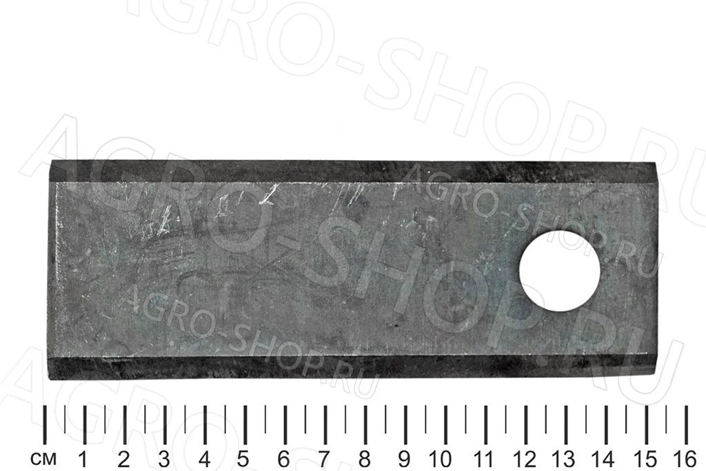 Нож КРН 27.416 длинный (150х56х6) толщина 6 мм. КРН-2,1 РФ