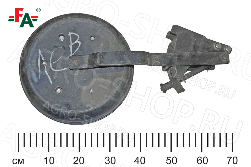 Колесо СЗП-5.4-00.00.000 прикатывающее левое СЗ-3,6, СЗ-5,4 (FeatAgro) 
