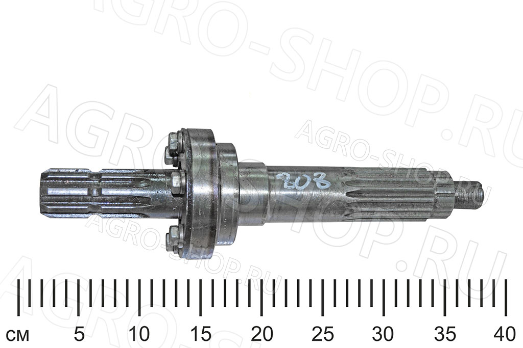 Вал 80-4202015-А отбора мощности в сборе с хвостовиком 8-шлиц МТЗ-80/82/1221 (БЗТДиА)