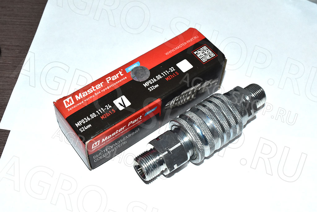 Муфта разрывная S24 Euro (грибковый клапан) Н.036.50.110к (М20х1,5) Master Part 