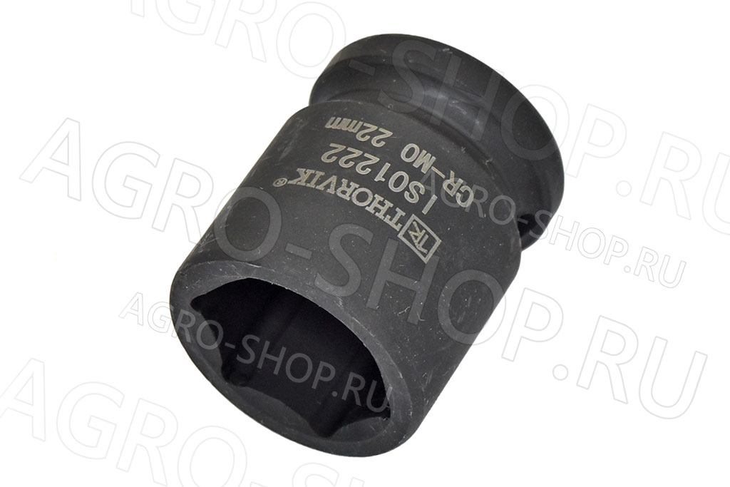 Головка торцевая 22мм 1/2" ударная Thorvik (IS01222)