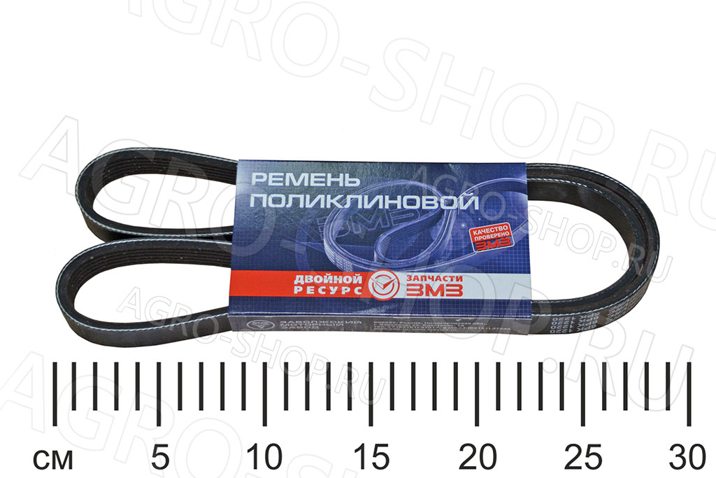 Ремень 6РК1220 (406.1308020-11) агрегатов без ГУР ЗМЗ-406 Rubena