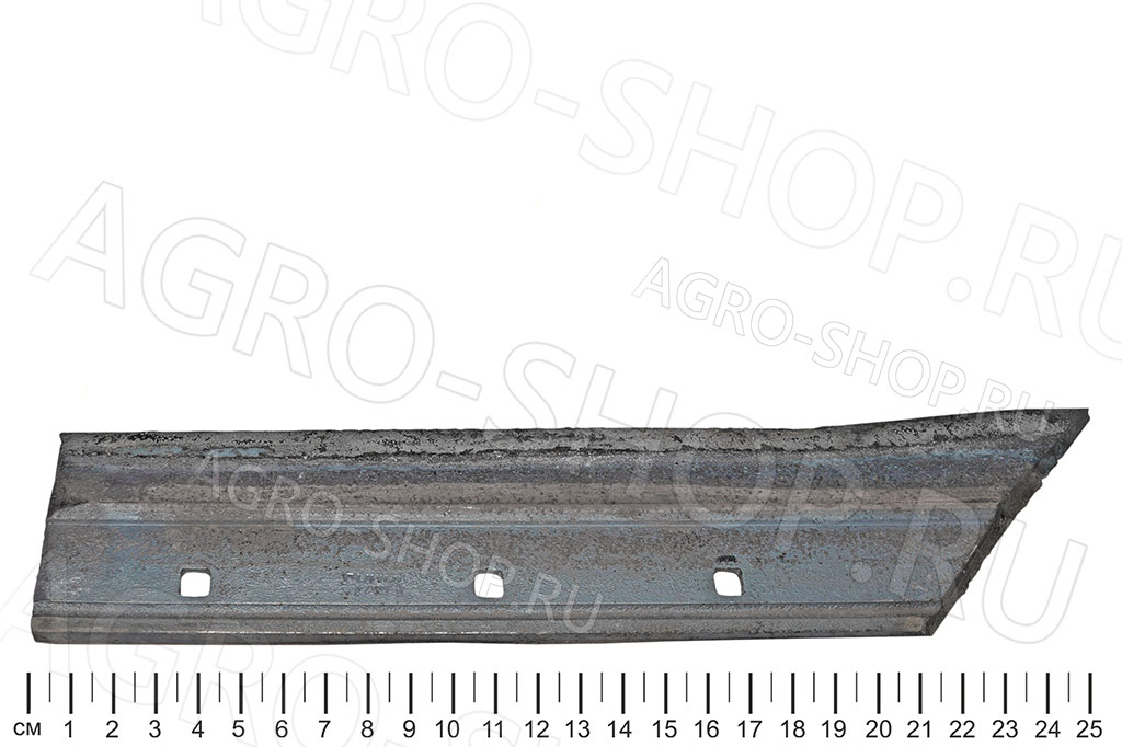 Лемех ПЛЖ-31702 с наплавкой (с ребром жесткости) ПЛН-5-35-1, ПЛ-5-35-4, ПН-8-35 РЗЗ