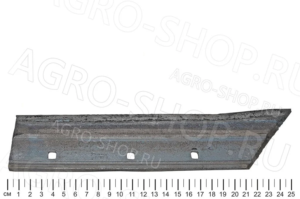Лемех ПЛЖ-31702 с наплавкой (с ребром жесткости) ПЛН-5-35-1, ПЛ-5-35-4, ПН-8-35 РЗЗ