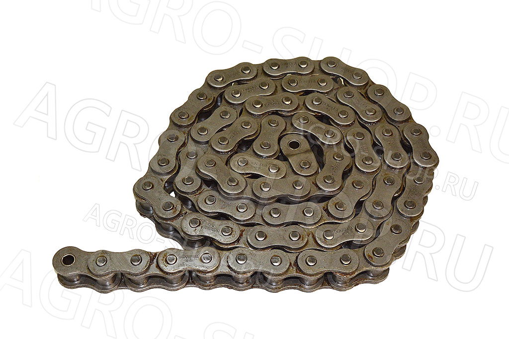 Цепь B03141076 роликовая (76 звеньев) ASA 80-1 на пресс-подборщик 
