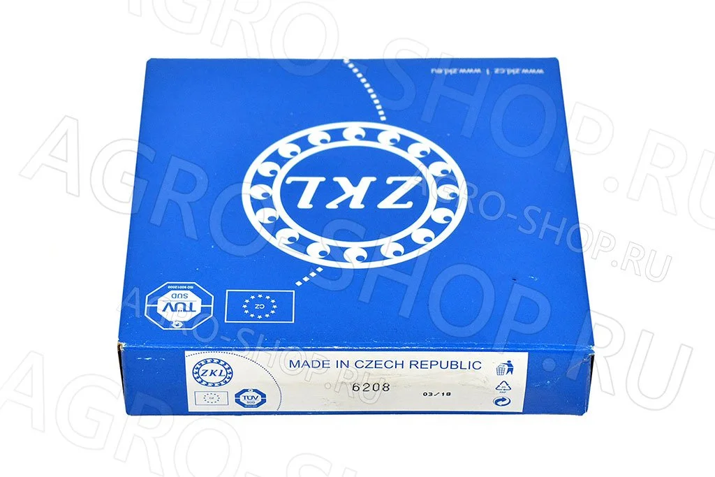 Подшипник 208 / 6208 (40х80х18) (ZKL) 