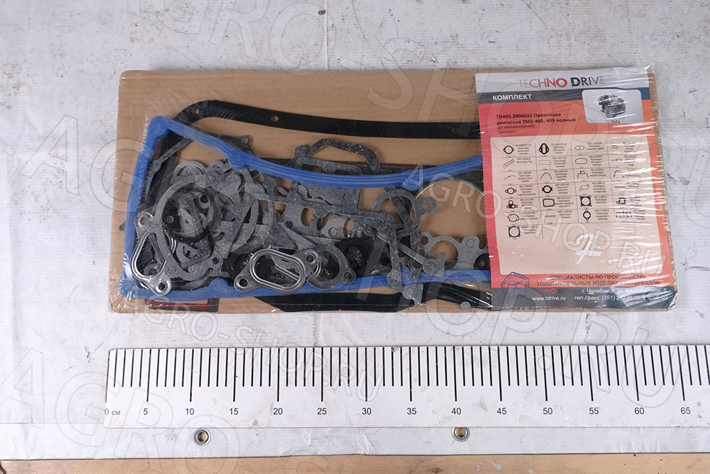 РК двигателя TD405.3906022 для кап. ремонта (полный) ЗМЗ-405,409 Techno Drive