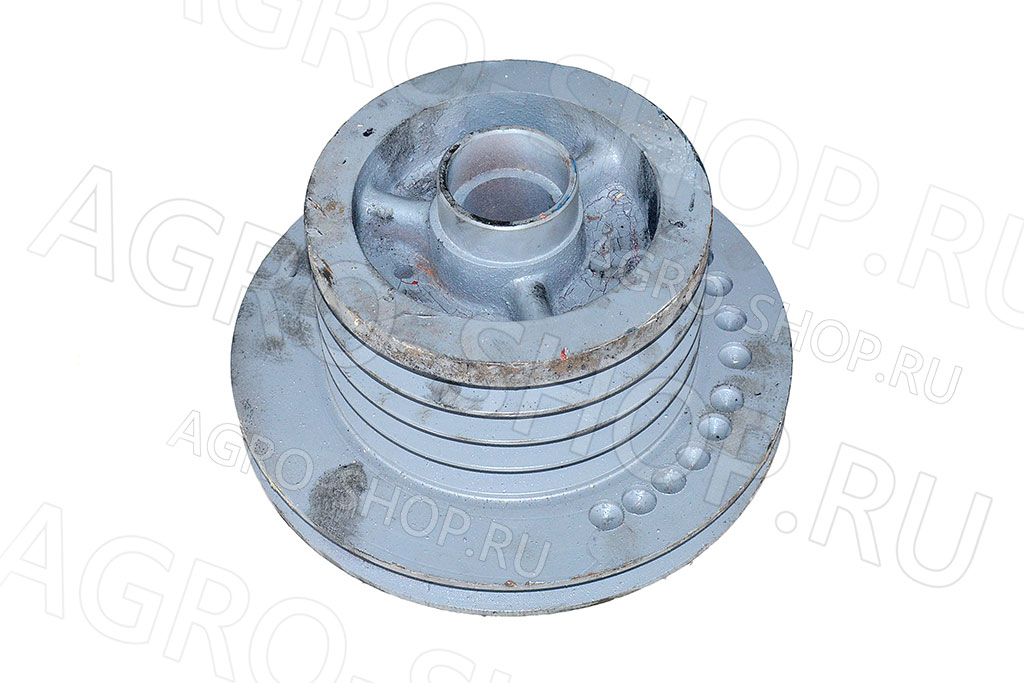 Шкив 442-1020 двигателя (5 ручьев), привод молотилки, измельчителя Енисей 