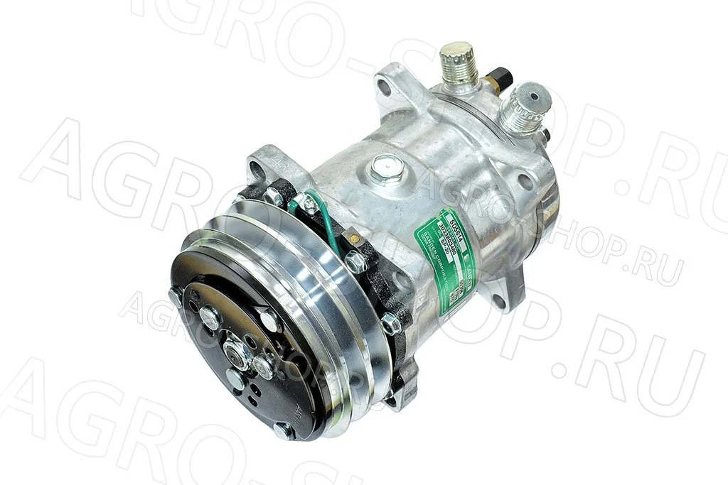 Компрессор  000.13.209-1 SD-5H A2 24V кондиционера Акрос, Вектор, Дон-680, КЗС SANDEN