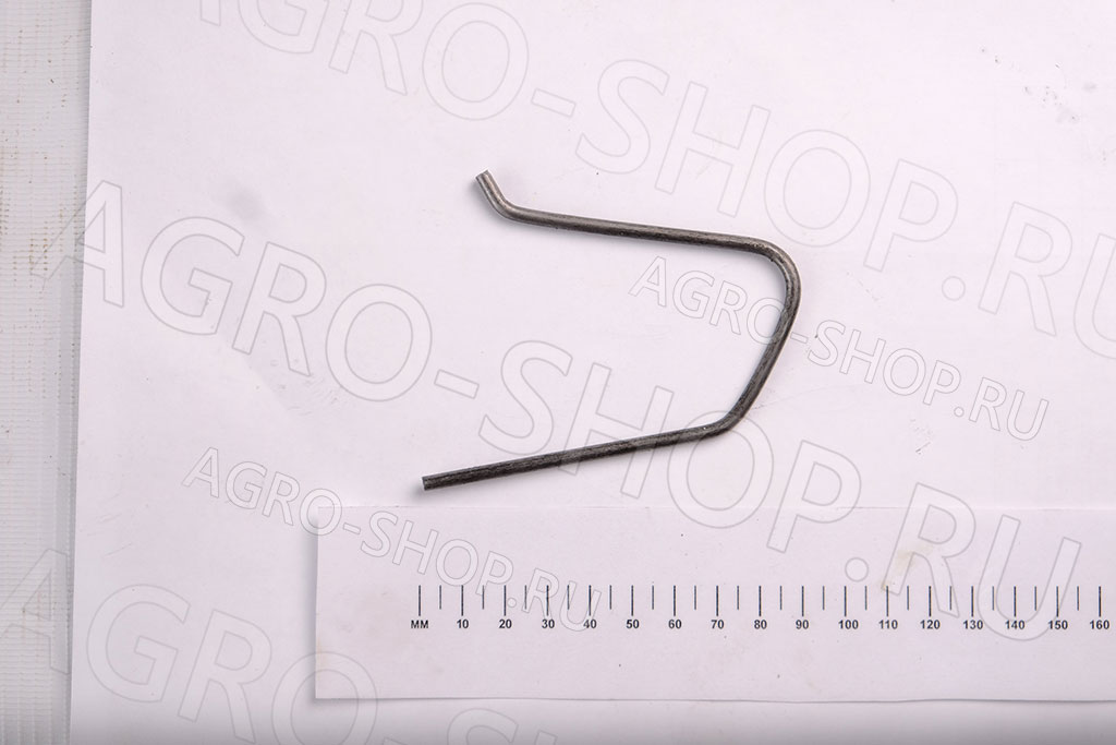 Прижим РСМ-10.08.07.602 (фиксатор) пальца ленты подборщика (d=3,5 мм) (500) Дон-1500Б, Нива, Енисей 