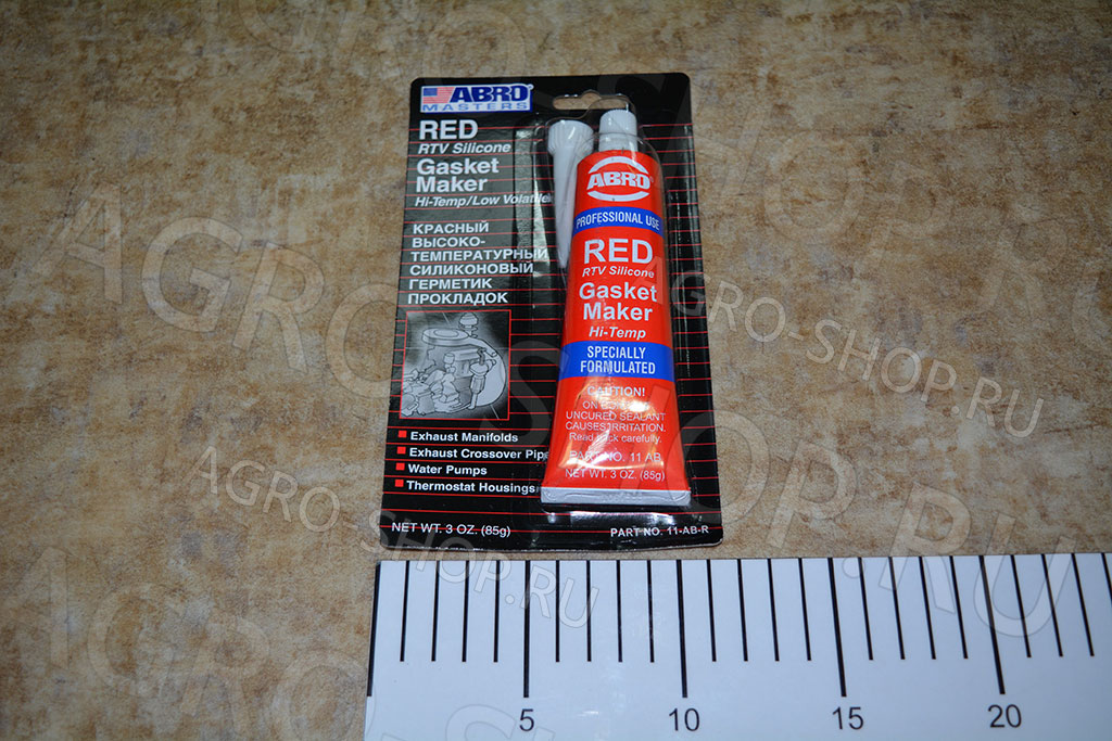 Герметик красный 85гр ABRO