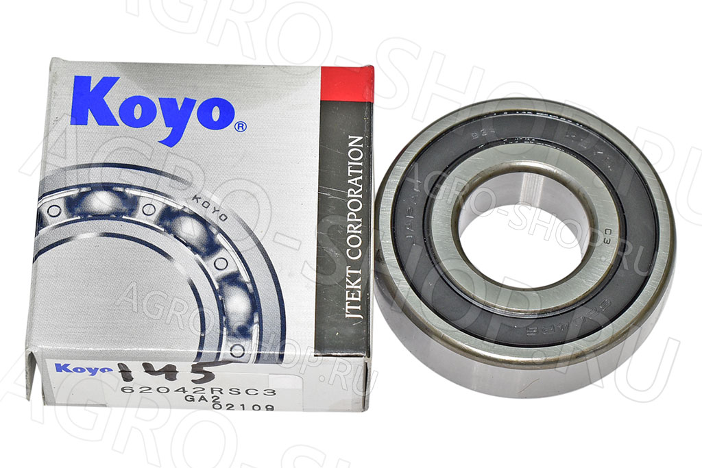 Подшипник 6204-2RS / 180204 (20х47х14) (KOYO) 