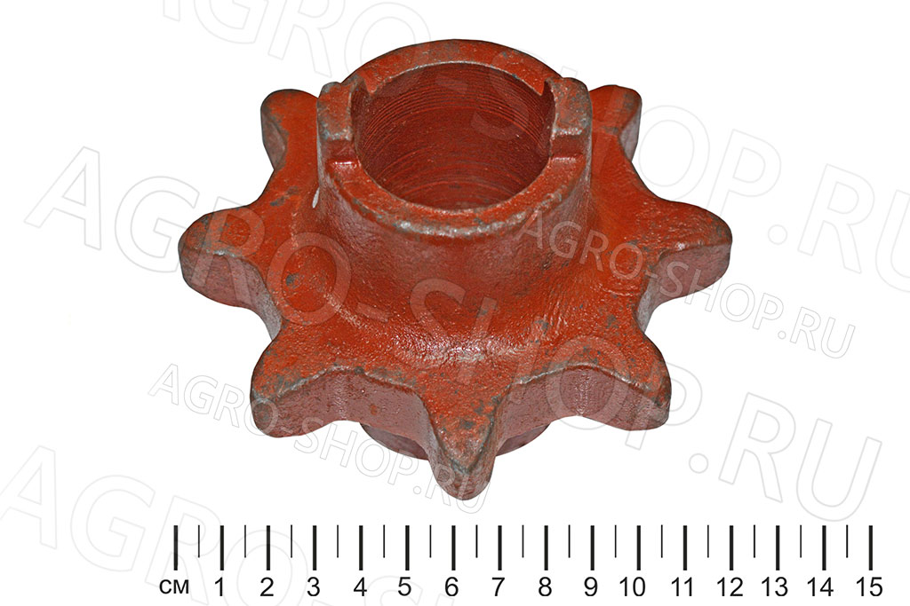 Звездочка СЗП 00.030 / СЗЮ 00.302 секции прикатывающих катков z=8, t=38 СЗП-3,6 