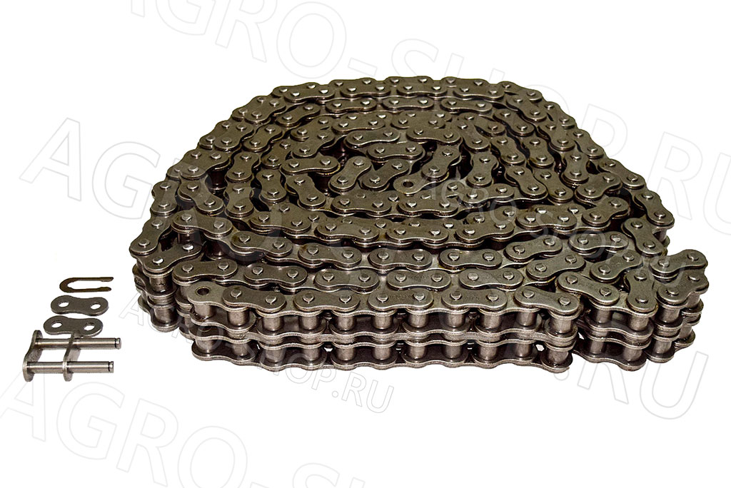 Цепь 80-2 / 2ПР-25.4 (бухта - 5.029м с соед. звеном) DONGHUA