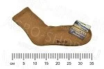 Носки РЫЖИЙ из монгольской шерсти 01101 р.43-45 