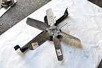 Вентилятор РСМ-5.05.05.060 в сборе (крыльчатка 6 лоп, шкив, натяжной шкив) для Д-260 Нива-Эффект 