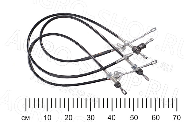 Тросы GP.11570053 стояночного тормоза (1 пер+2 задн) ГАЗ-3302 G-Part