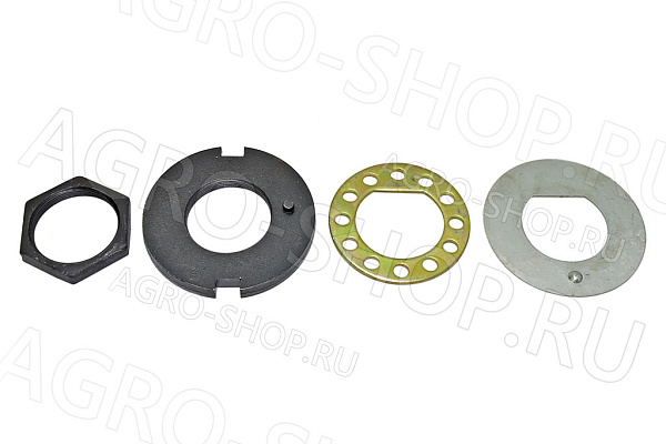 Комплект шайб и гаек  (гайка М45х1,5) для ступицы 2ПТС-4, КТУ-10 