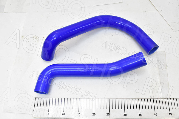 Патрубки 33023-1303000 радиатора (2шт) силикон Газель-Бизнес, EVOTECH 2.7л 