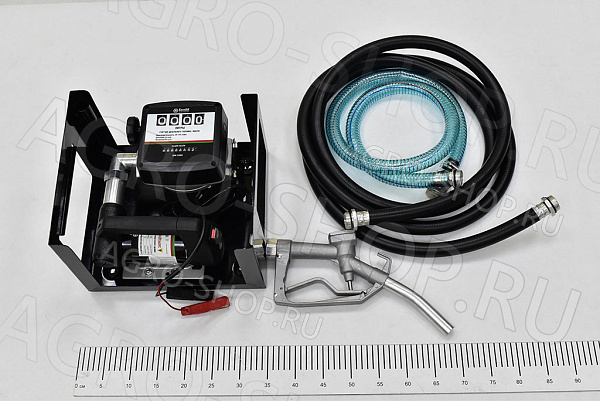 Станция БАК.12082 перекачки дизтоплива 80л/мин со счетчиком 12В  БелАК