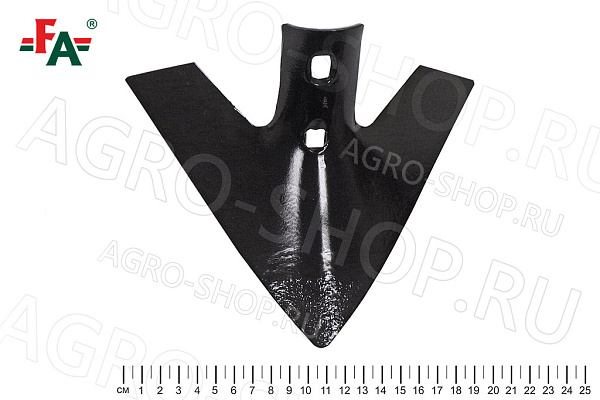 Лапа сеялки "Омичка" 270 мм, ст65Г, УТС, ТВЧ термообработка FeatAgro