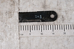 Нож 60-0170-60-01-0 шарнирный, заточка 2стороны, зубчатый Акрос, Дон-1500 