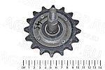 Звездочка ЗП 16.000 (z=16, t=19,05) с пальцем ОВС-25 