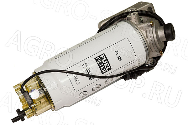 Фильтр топливный PL420W/PUMP сепаратор в сборе (с подогревом), дв.Cummins  МТЗ-3022 К