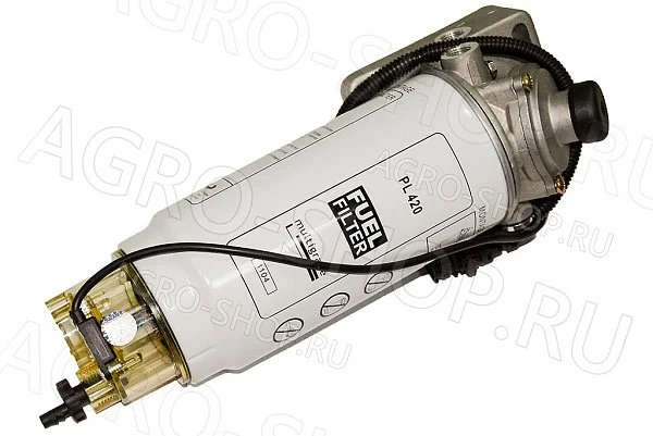 Фильтр топливный PL420W/PUMP сепаратор в сборе (с подогревом), дв.Cummins  МТЗ-3022 К