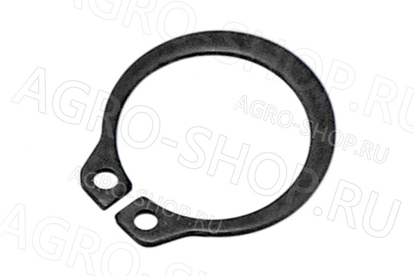 Кольцо стопорное В 20 (наружное) D=20 мм. ГОСТ 13942-86