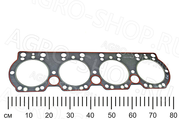 Прокладка ГБЦ 238-1003210-В7 нового образца (с герметиком) ЯМЗ-238  