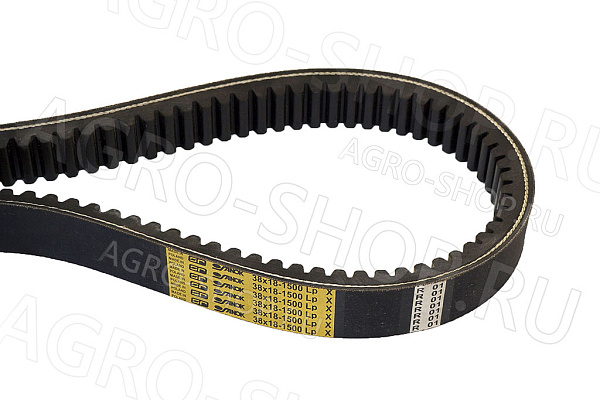 Ремень 38х18-1440 Li / 1500 Lp вариатора мотовила Вектор, Дон, Акрос, КЗС-1218, ЖН-6Б (Stomil) 