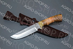 Нож Лорд (лезвие: сталь 65х13; рукоять: литье, береста)
