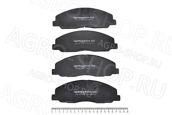 Колодка А21R23.3501800-01 тормозная передняя (4шт) Газель NEXT G-Part