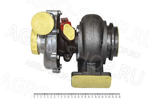 Турбокомпрессор 7С-6М (02) (Автомобили КАМ ЕВРО-4) под хомут правый 740.602 ЕВРО 4  Турбоком Чебоксары
